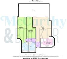 Apartment B, The Gloster, The Parade, Cowes - all 