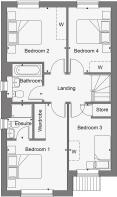 Dandara - St. Mary's Park - The Woburn, Home 174 floorplan