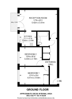 Floorplan area for info only, not for £/sq. ft valuation