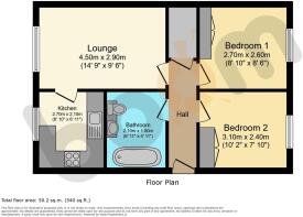 FLOORPLAN - Calder Street Lochwinnoch