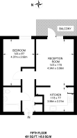 Floorplan area for info only, not for £/sq. ft valuation
