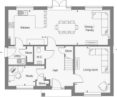 Dandara - The Meadows - The Kingston, Home 16 floorplan