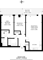 Floorplan area for info only, not for £/sq. ft valuation