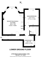Floorplan area for info only, not for £/sq. ft valuation