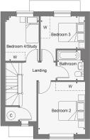 Dandara - Hawthorn Grove - The Ashby, Home 103 floorplan