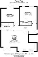 FP - Flat 1 Mountain House, 147 St Neots Road, Har
