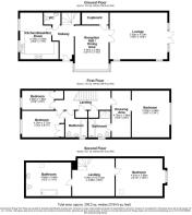 3 De Mauley Mews, 7 De Mauley Road, Poole wht blk.