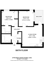 Floorplan area for info only, not for £/sq. ft valuation