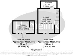Studio, 32 Powys Lane N14