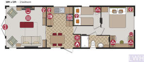 Floorplan Abingdon 38x12