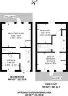 Floorplan area for info only, not for £/sq. ft valuation