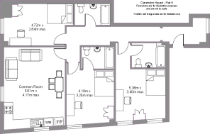9 Clarendon House-Floorplan