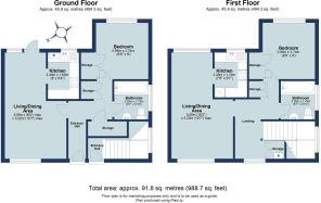 Floorplan - 1a & 1b