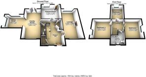 4 Lakeside Cottages 2D Floorplan