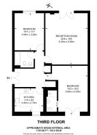 Floorplan area for info only, not for £/sq. ft valuation