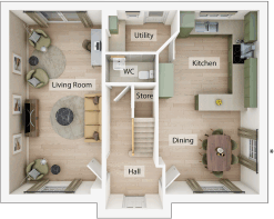 Ground Floor 3D