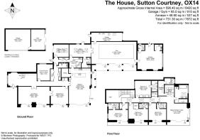 The House On The Lake, Sutton Courtney. FLOORPLAN.