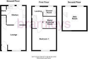 128 Bradley Mills Road, Huddersfield - all floors.