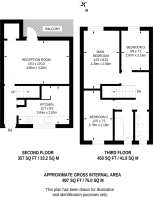 Floorplan area for info only, not for Â£/sq. ft valuation