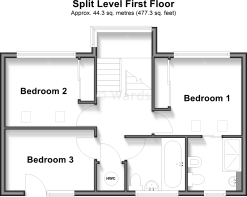 Split Level First Floor