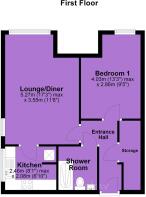 Flat 24 Harper House, Levenshulme - all floors.JPG