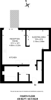 Floorplan area for info only, not for £/sq. ft valuation