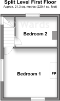 Split Level First Floor