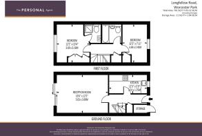 20, Longfellow Road, Worcester Park, KT4 8BB - L -