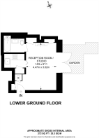 Floorplan area for info only, not for £/sq. ft valuation