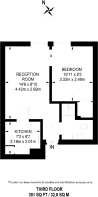 Floorplan area for info only, not for £/sq. ft valuation