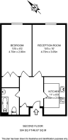 Floorplan area for info only, not for £/sq. ft valuation