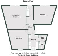 Flat 2, 10 Royal Buildings