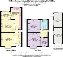 Floor Plan - 83 Penrhos Avenue, Llandudno Junction