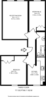 Floorplan area for info only, not for £/sq. ft valuation
