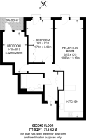 Floorplan area for info only, not for £/sq. ft valuation