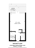 Floorplan area for info only, not for £/sq. ft valuation