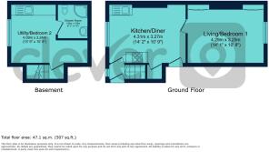 Clever-flat 2 , 37 Charlotte Street, PL2 1RL.jpg