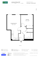 Floorplan area for info only, not for £/sq. ft valuation