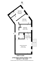 Floorplan area for info only, not for £/sq. ft valuation