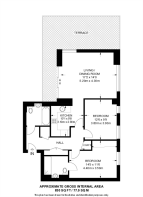 Floorplan area for info only, not for £/sq. ft valuation