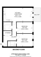 Floorplan area for info only, not for £/sq. ft valuation