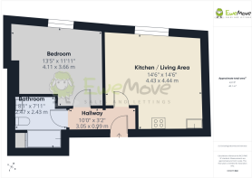 Floorplan Flat 4 The Chambers