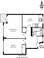 Floorplan area for info only, not for £/sq. ft valuation