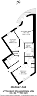 Floorplan area for info only, not for £/sq. ft valuation