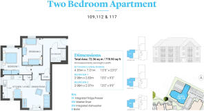 Block G, Rivermead Gardens Plot 117 - Floor Plan