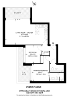 Floorplan area for info only, not for £/sq. ft valuation