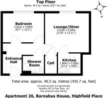 Apartment 26, Barnabus House, Highfield Place - al