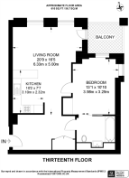 Floorplan area for info only, not for £/sq. ft valuation