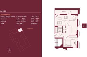 C4 floorplan