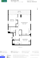 Floorplan area for info only, not for £/sq. ft valuation